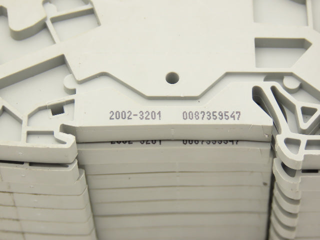 Wago 2002-3201 TOPJOB®S Triple Deck Terminal Block Lot of 30