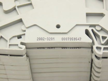 Wago 2002-3201 TOPJOB®S Triple Deck Terminal Block Lot of 30