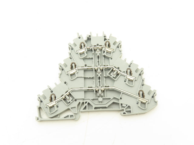 Wago 2002-3201 TOPJOB®S Triple Deck Terminal Block Lot of 30