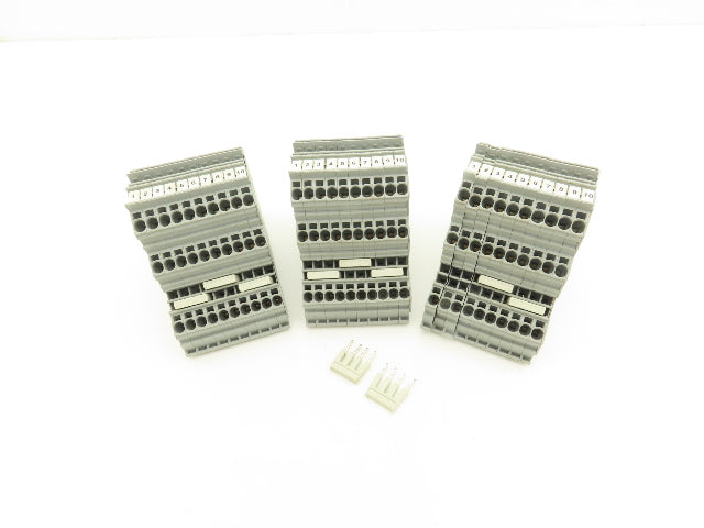Wago 2002-3201 TOPJOB®S Triple Deck Terminal Block Lot of 30