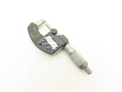Mitutoyo 293-344-30 Digimatic Micrometer 0-1" 25mm Range Flat Anvil