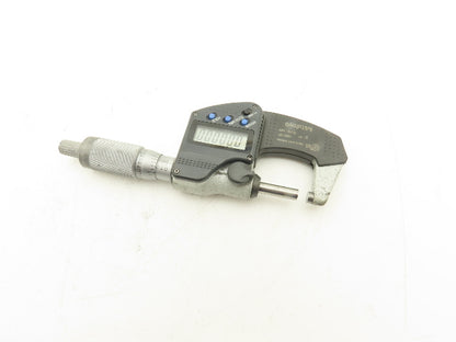Mitutoyo 293-344-30 Digimatic Micrometer 0-1" 25mm Range Flat Anvil