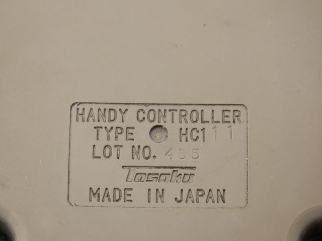 Tosoku Okuma HC111 CNC Handy Manual Pulse Generator Handwheel Control 100PPR 12V