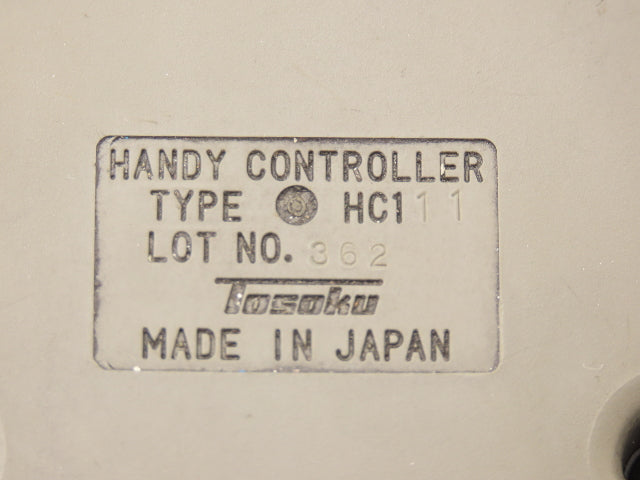Tosoku Okuma HC111 CNC Handy Manual Pulse Generator Handwheel Control 100PPR 12V
