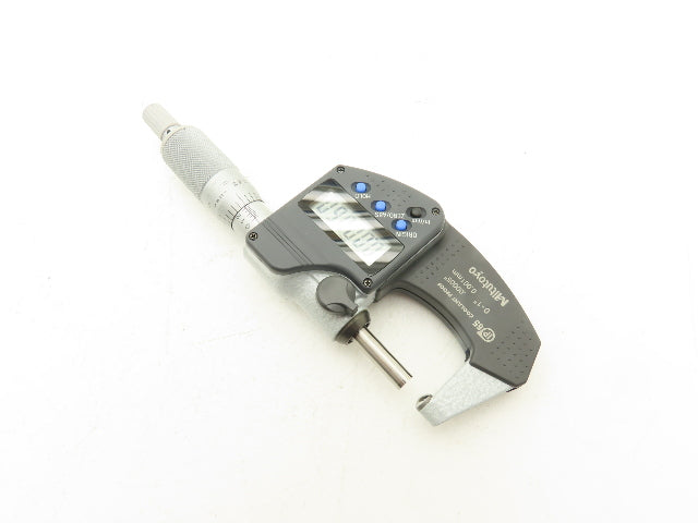Mitutoyo 395-351-30 Digimatic Spherical Micrometer 0-1" 25mm Range Ball Anvil