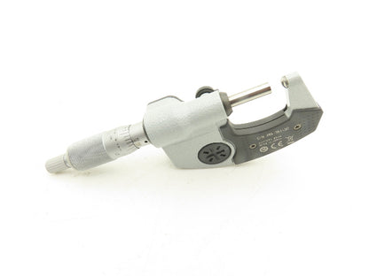Mitutoyo 395-351-30 Digimatic Spherical Micrometer 0-1" 25mm Range Ball Anvil