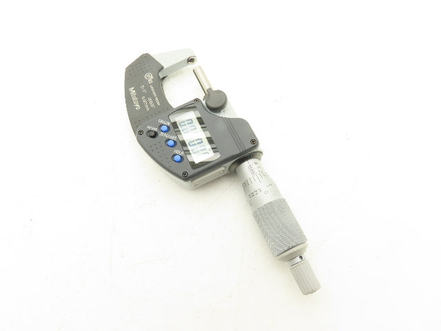 Mitutoyo 395-351-30 Digimatic Spherical Micrometer 0-1" 25mm Range Ball Anvil