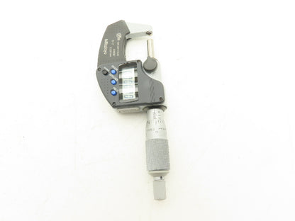 Mitutoyo 395-351-30 Digimatic Spherical Micrometer 0-1" 25mm Range Ball Anvil