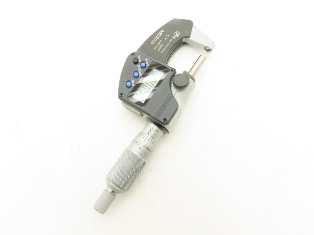 Mitutoyo 395-351-30 Digimatic Spherical Micrometer 0-1" 25mm Range Ball Anvil