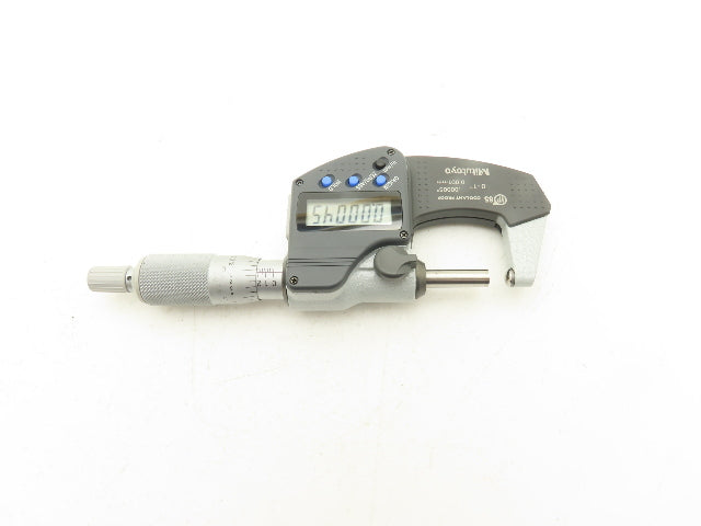 Mitutoyo 395-351-30 Digimatic Spherical Micrometer 0-1" 25mm Range Ball Anvil