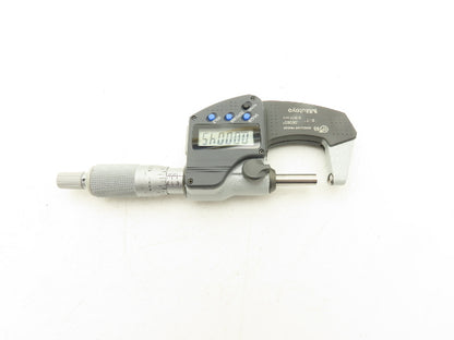 Mitutoyo 395-351-30 Digimatic Spherical Micrometer 0-1" 25mm Range Ball Anvil
