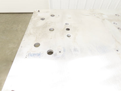 1" Aluminum Top Welding Work Bench Machine Fab Table 61-1/2"W 42"D 28-1/2"H