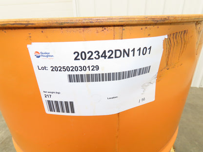 Quaker Houghton Synthetic Metal Removal Fluid Milling Coolant 54 Gallon Drum