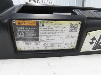 Hyster 8539580 Forklift Display Controller Module Rev 0 W/Key Off E80XN