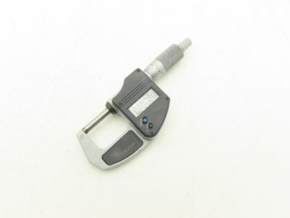 Mitutoyo 293-831 Digimatic Micrometer 0-1" 25mm Range Flat Anvil