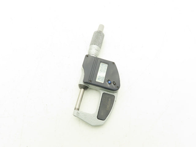Mitutoyo 293-831 Digimatic Micrometer 0-1" 25mm Range Flat Anvil