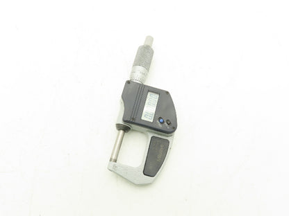 Mitutoyo 293-831 Digimatic Micrometer 0-1" 25mm Range Flat Anvil