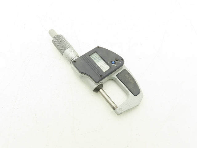 Mitutoyo 293-831 Digimatic Micrometer 0-1" 25mm Range Flat Anvil