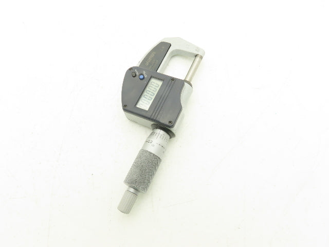Mitutoyo 293-831 Digimatic Micrometer 0-1" 25mm Range Flat Anvil