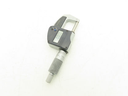Mitutoyo 293-831 Digimatic Micrometer 0-1" 25mm Range Flat Anvil