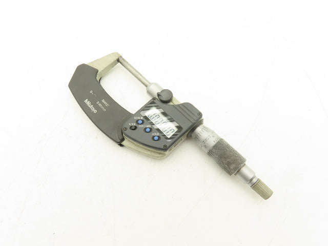 Mitutoyo 406-350 Digimatic Micrometer 0-1" 25mm Range Non-Rotating Spindle