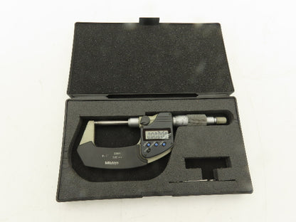 Mitutoyo 406-350 Digimatic Micrometer 0-1" 25mm Range Non-Rotating Spindle