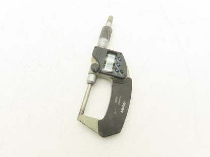 Mitutoyo 406-350 Digimatic Micrometer 0-1" 25mm Range Non-Rotating Spindle