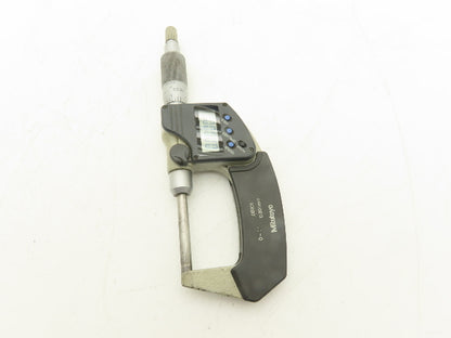 Mitutoyo 406-350 Digimatic Micrometer 0-1" 25mm Range Non-Rotating Spindle