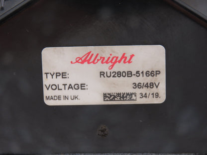 Hyster RU280B-5166P Forklift Curtis Albright DC Motor Contactor Off Hyster E80XN