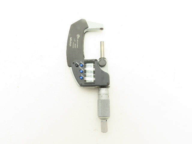 Mitutoyo 395-352-30 Digimatic Micrometer 1-2" Range .00005" Spherical Ball Anvil