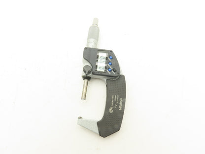 Mitutoyo 395-352-30 Digimatic Micrometer 1-2" Range .00005" Spherical Ball Anvil