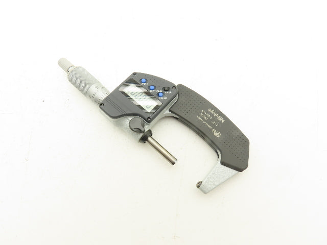 Mitutoyo 395-352-30 Digimatic Micrometer 1-2" Range .00005" Spherical Ball Anvil