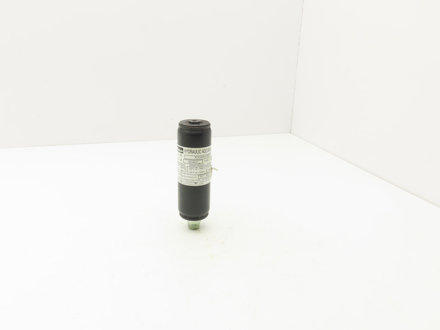 Parker ACP04AD008R57H Forklift Hydraulic Accumulator 900 PSI Off Hyster E80XN