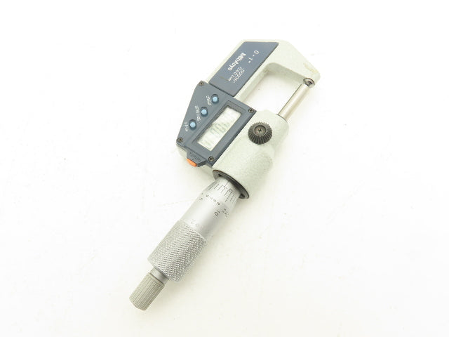 Mitutoyo 395-741-30 Digimatic Spherical Micrometer 0-1" 25mm Range Ball Anvil