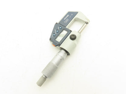 Mitutoyo 395-741-30 Digimatic Spherical Micrometer 0-1" 25mm Range Ball Anvil