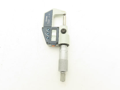 Mitutoyo 395-741-30 Digimatic Spherical Micrometer 0-1" 25mm Range Ball Anvil