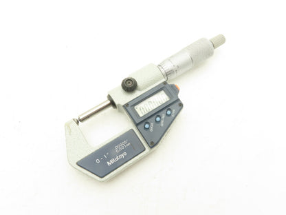 Mitutoyo 395-741-30 Digimatic Spherical Micrometer 0-1" 25mm Range Ball Anvil