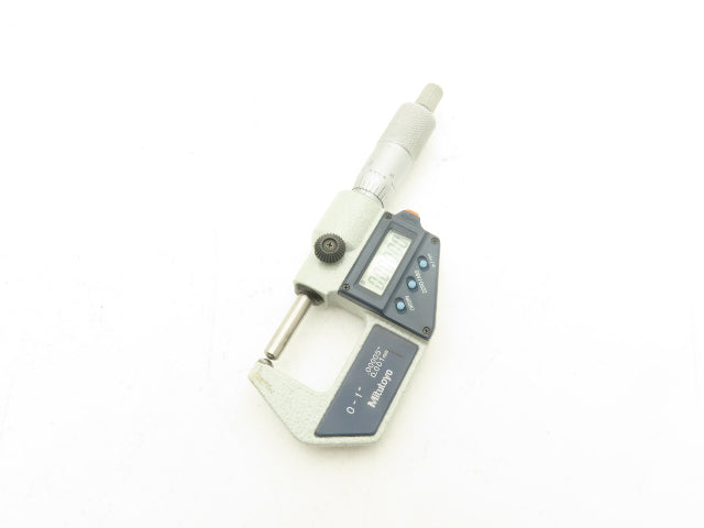 Mitutoyo 395-741-30 Digimatic Spherical Micrometer 0-1" 25mm Range Ball Anvil