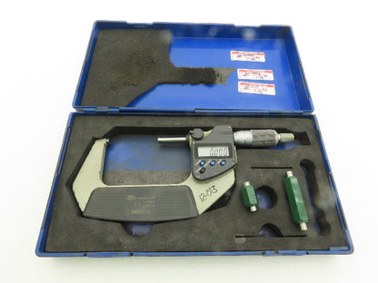Mitutoyo 293-332-30 Digimatic Micrometer 2-3" Range 76.2mm Flat Anvil