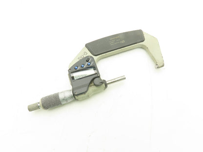 Mitutoyo 293-332-30 Digimatic Micrometer 2-3" Range 76.2mm Flat Anvil
