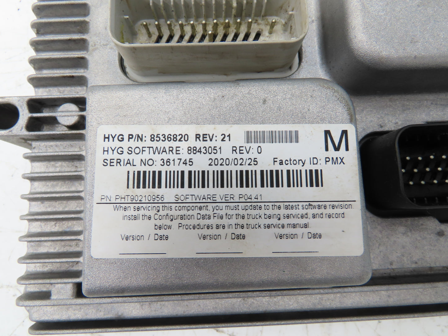 Hyster 8536820 Forklift Control Module Rev 21 Off E80XN READ