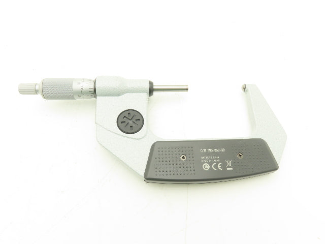 Mitutoyo 395-353-30 Digimatic Micrometer 2-3" Range Spherical Ball Anvil