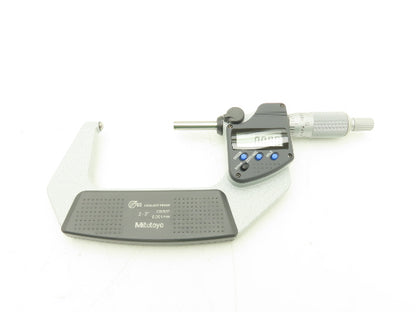 Mitutoyo 395-353-30 Digimatic Micrometer 2-3" Range Spherical Ball Anvil