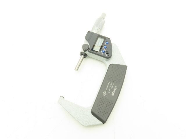 Mitutoyo 395-353-30 Digimatic Micrometer 2-3" Range Spherical Ball Anvil