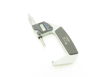 Mitutoyo 395-353-30 Digimatic Micrometer 2-3" Range Spherical Ball Anvil