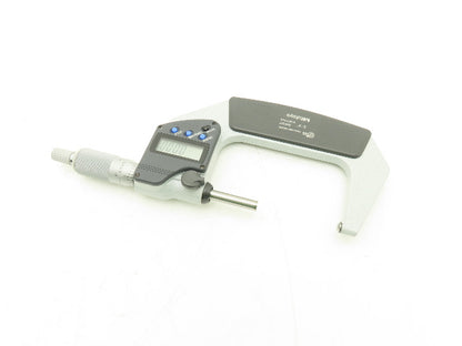 Mitutoyo 395-353-30 Digimatic Micrometer 2-3" Range Spherical Ball Anvil