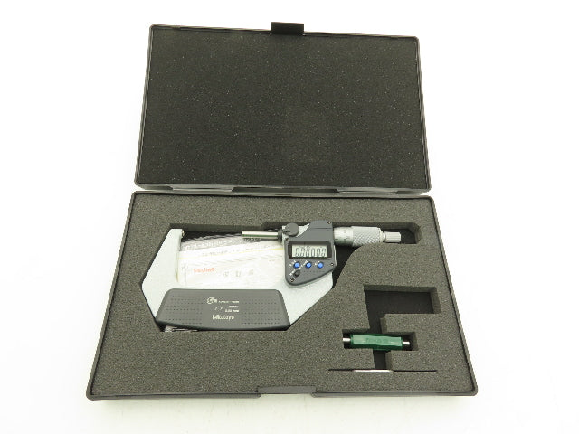 Mitutoyo 395-353-30 Digimatic Micrometer 2-3" Range Spherical Ball Anvil