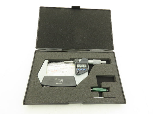 Mitutoyo 395-353-30 Digimatic Micrometer 2-3" Range Spherical Ball Anvil