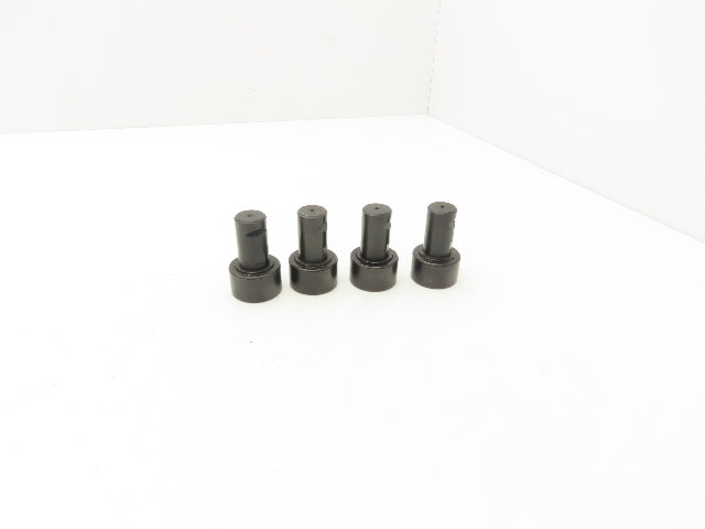 1-1/2 Cam Follower Bearing Roller 1-1/2"OD x  7/8" Width Smooth Stud Lot of 4