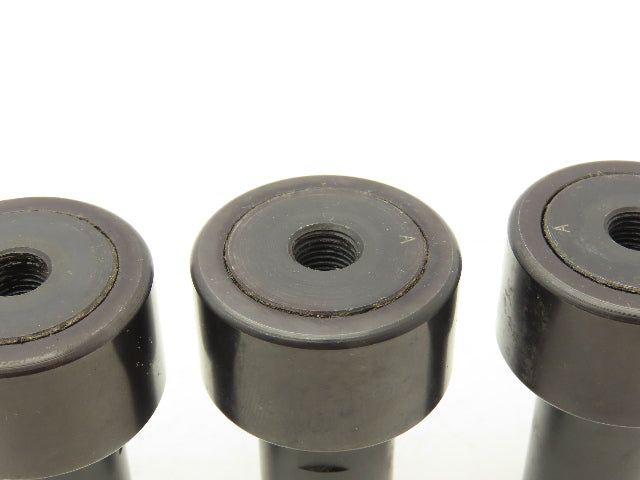 1-1/2 Cam Follower Bearing Roller 1-1/2"OD x  7/8" Width Smooth Stud Lot of 4